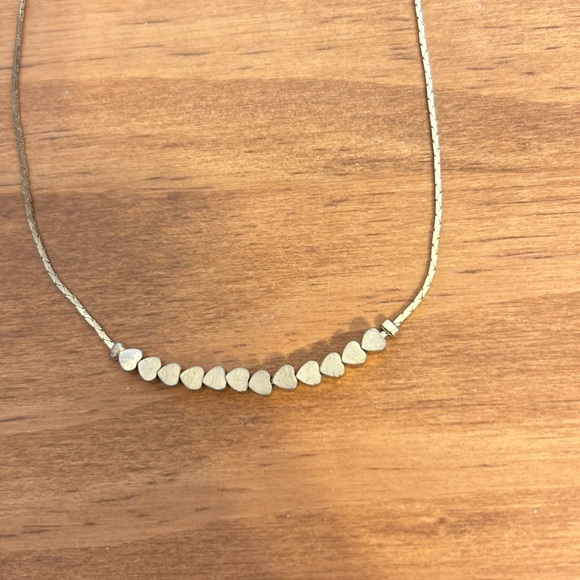 Gold Multi-heart Necklace - Picture 3 of 6